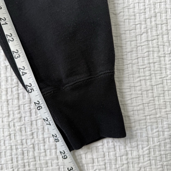 Champion Todd Snyder Joggers Mens Medium Slim Black Taper French Terry Sweatpant - Picture 7 of 8